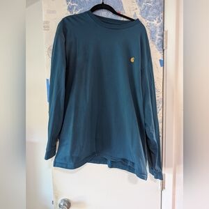 Carhartt WIP Blue Long Sleeve Shirt